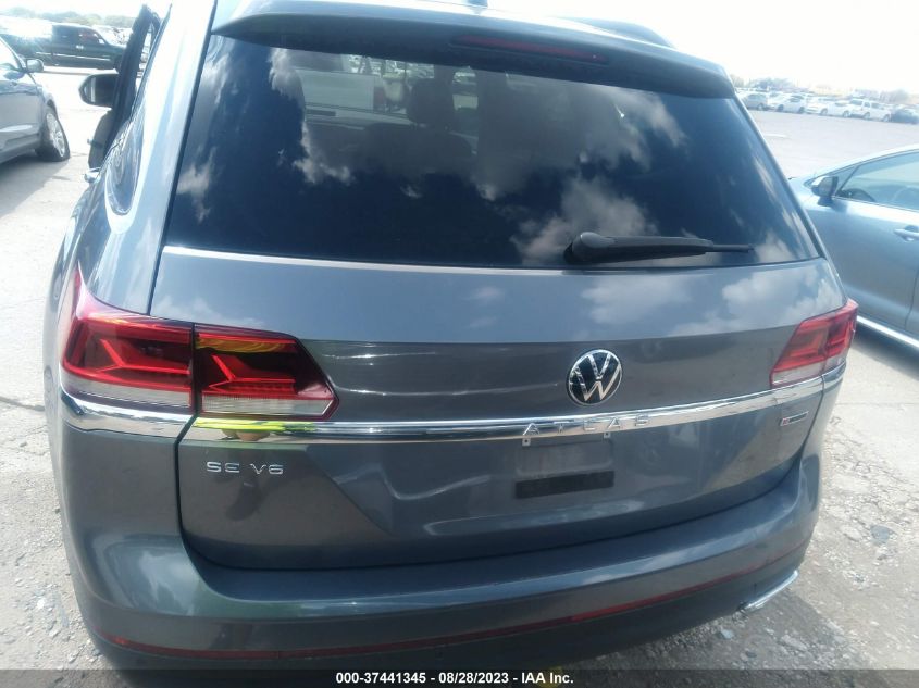 2021 VOLKSWAGEN ATLAS 3.6L V6 SE W/TECHNOLOGY - 1V2HR2CA8MC552549