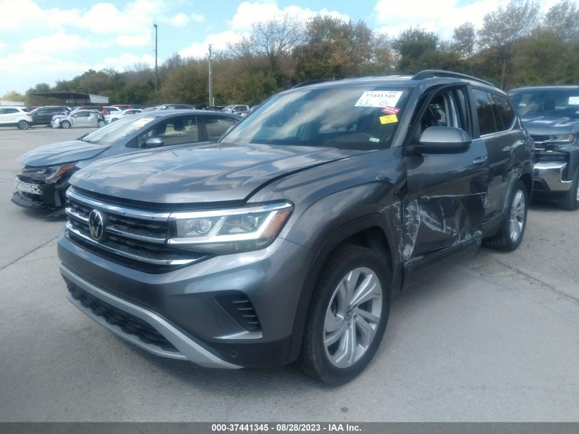 2021 VOLKSWAGEN ATLAS 3.6L V6 SE W/TECHNOLOGY - 1V2HR2CA8MC552549