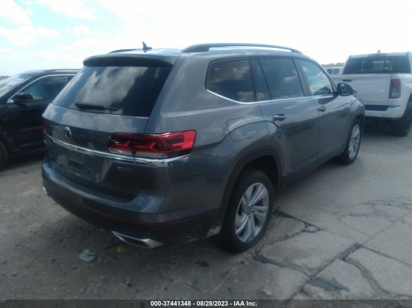 2021 VOLKSWAGEN ATLAS 3.6L V6 SE W/TECHNOLOGY - 1V2HR2CA8MC552549