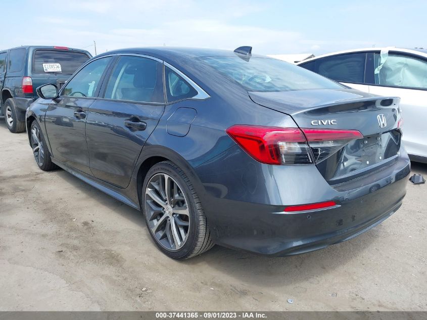 VIN 2HGFE1F96NH324310 2022 HONDA CIVIC SEDAN TOURING