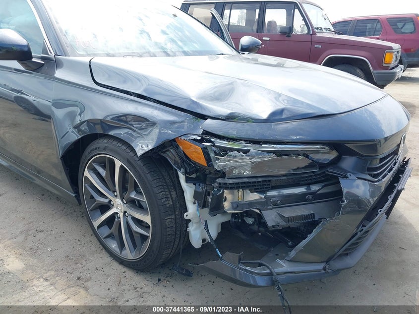 VIN 2HGFE1F96NH324310 2022 HONDA CIVIC SEDAN TOURING