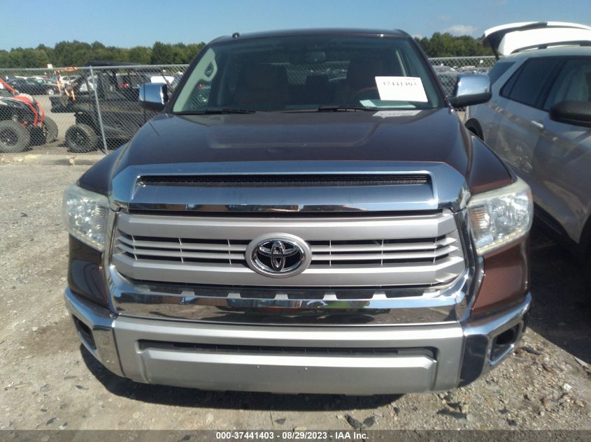 2014 TOYOTA TUNDRA 4WD TRUCK PLATINUM/1794 - 5TFAW5F15EX371590
