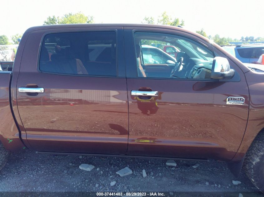 2014 TOYOTA TUNDRA 4WD TRUCK PLATINUM/1794 - 5TFAW5F15EX371590