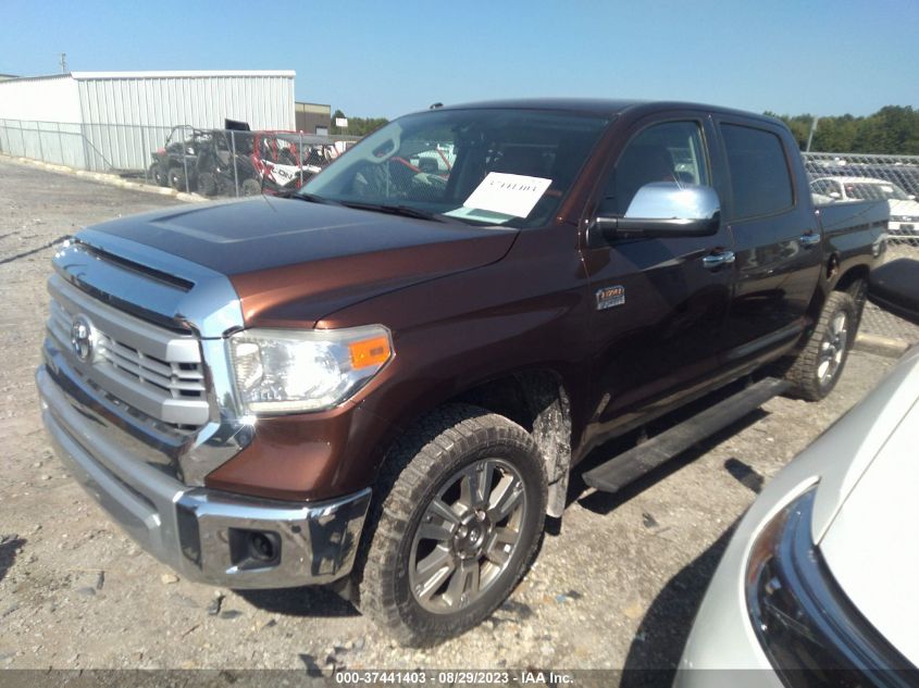 2014 TOYOTA TUNDRA 4WD TRUCK PLATINUM/1794 - 5TFAW5F15EX371590