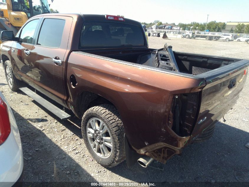 2014 TOYOTA TUNDRA 4WD TRUCK PLATINUM/1794 - 5TFAW5F15EX371590
