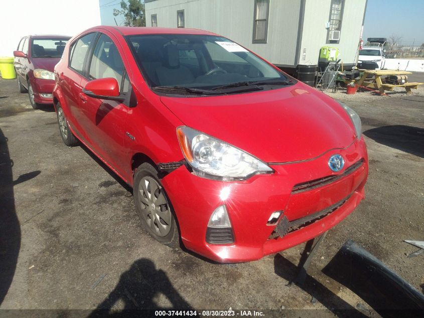 2014 TOYOTA PRIUS C ONE/THREE/TWO/FOUR - JTDKDTB39E1074136
