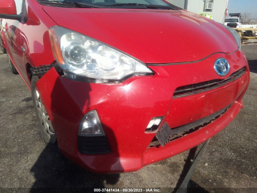 2014 TOYOTA PRIUS C ONE/THREE/TWO/FOUR - JTDKDTB39E1074136