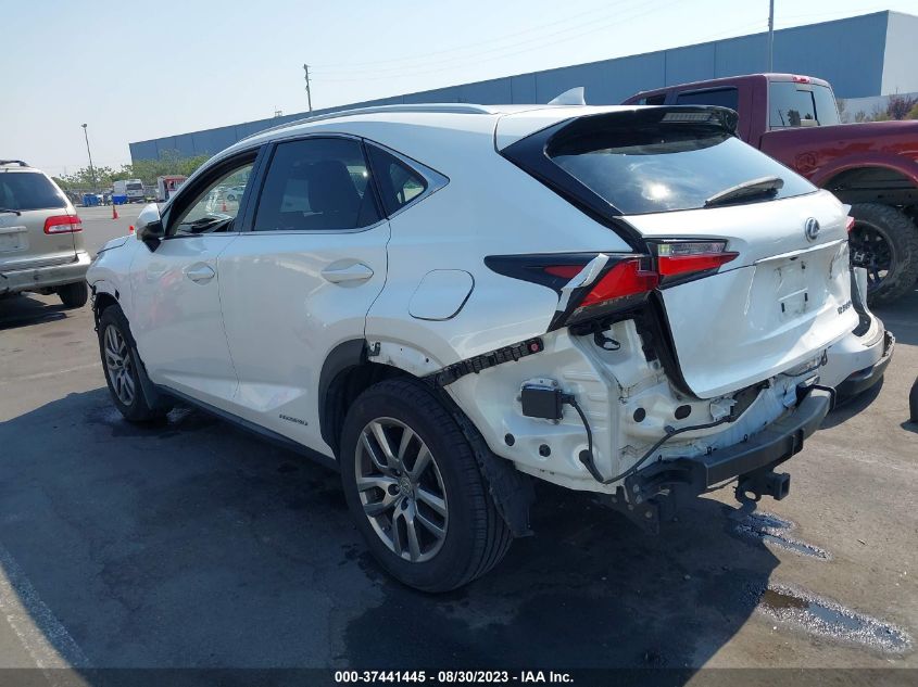 2015 LEXUS NX 300H JTJBJRBZ6F2021452