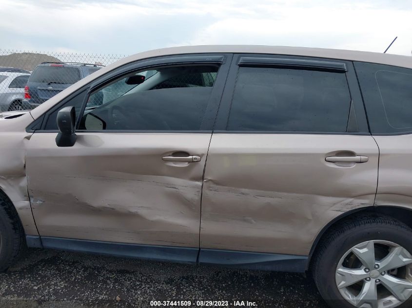 2014 SUBARU FORESTER 2.5I - JF2SJAAC9EH539019