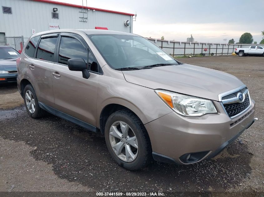 2014 SUBARU FORESTER 2.5I - JF2SJAAC9EH539019