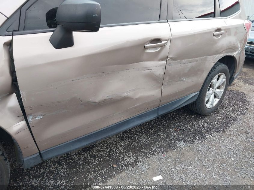 2014 SUBARU FORESTER 2.5I - JF2SJAAC9EH539019