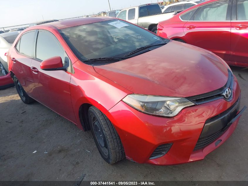 2016 TOYOTA COROLLA L/LE/S/S PLUS/LE PLUS - 5YFBURHE9GP435245