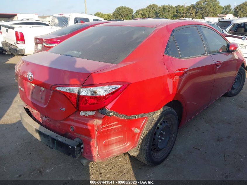 2016 TOYOTA COROLLA L/LE/S/S PLUS/LE PLUS - 5YFBURHE9GP435245