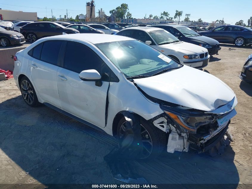 5YFS4MCE5MP063506 TOYOTA COROLLA SE/NIGHTSHADE/APEX SE 2021