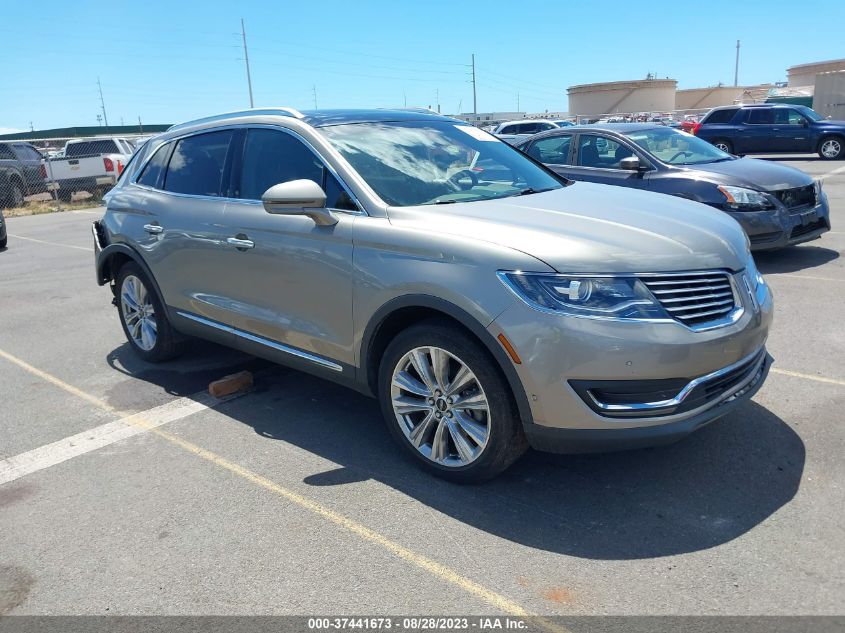 2016 LINCOLN MKX RESERVE - 2LMTJ8LP7GBL61915