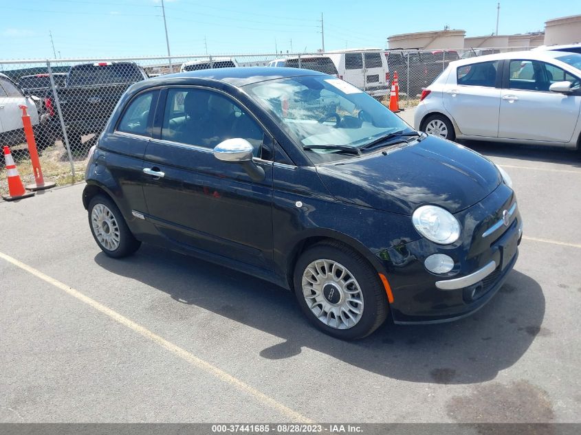 2013 FIAT 500 LOUNGE - 3C3CFFCR4DT748059