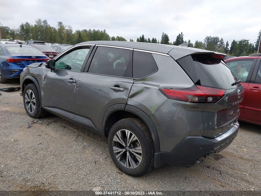 VIN 5N1AT3BB5MC734483 2021 NISSAN ROGUE SV