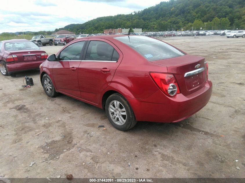 2014 CHEVROLET SONIC LT - 1G1JC5SH9E4156767