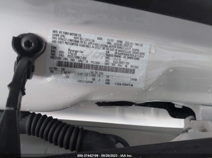 2013 FORD C-MAX HYBRID SE - 1FADP5AU1DL513201