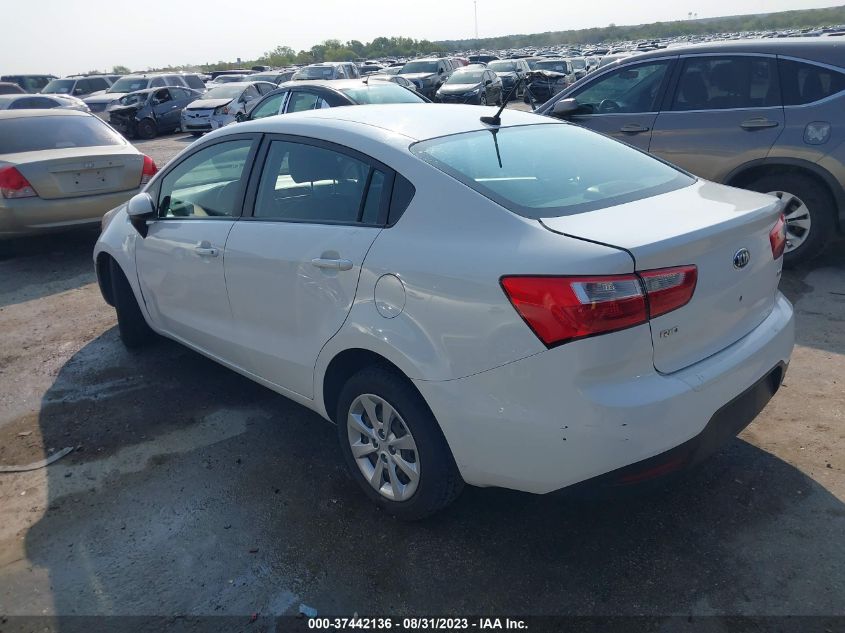 2013 KIA RIO LX - KNADM4A31D6284583