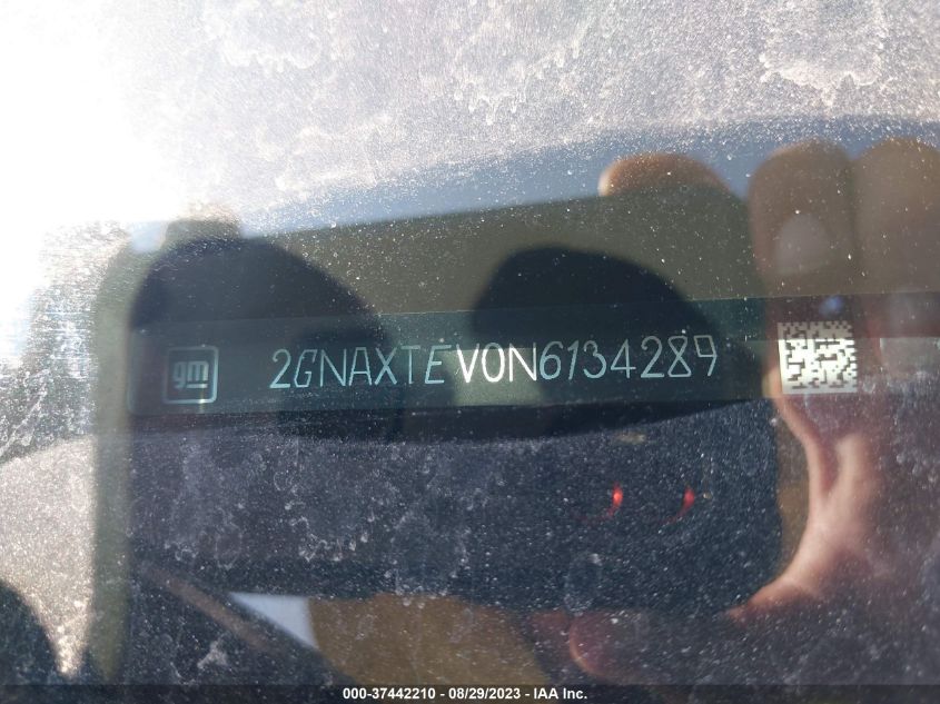 2022 CHEVROLET EQUINOX LT - 2GNAXTEV0N6134289