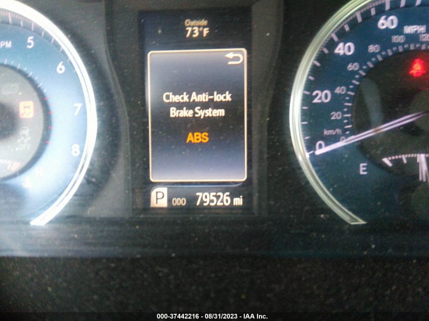 2017 TOYOTA CAMRY XLE/SE/LE/XSE - 4T1BF1FK0HU815269