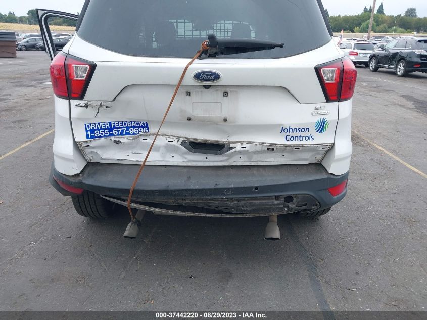 2019 FORD ESCAPE SE - 1FMCU0GD4KUC37902