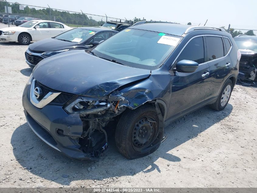 2016 NISSAN ROGUE S - KNMAT2MT6GP725843