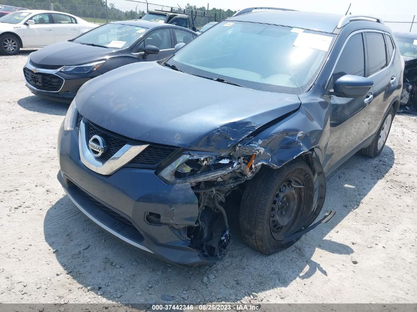 2016 NISSAN ROGUE S - KNMAT2MT6GP725843