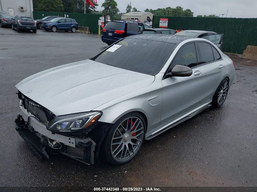 55SWF8HB2GU101595 2016 MERCEDES-BENZ C-CLASS, photo no. 2