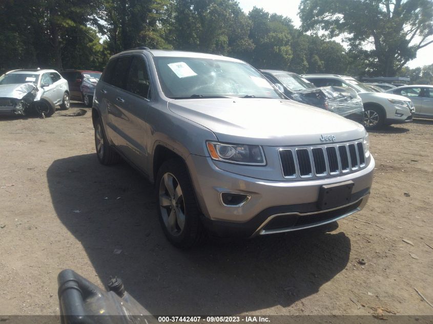 Lot #2543816852 2014 JEEP GRAND CHEROKEE LIMITED salvage car