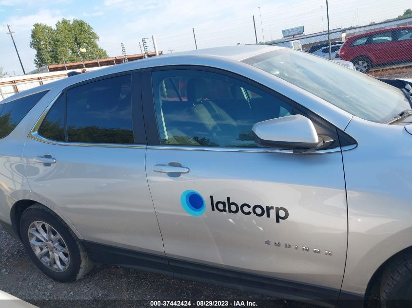 2021 CHEVROLET EQUINOX LT - 3GNAXJEV8MS161793