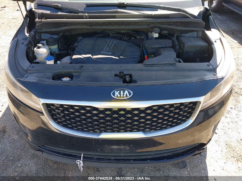 2017 KIA SEDONA LX - KNDMB5C17H6230379
