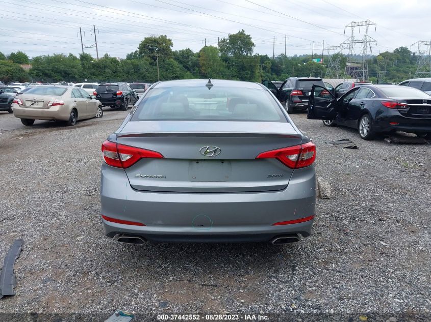 2015 HYUNDAI SONATA 2.4L SPORT - 5NPE34AFXFH047913