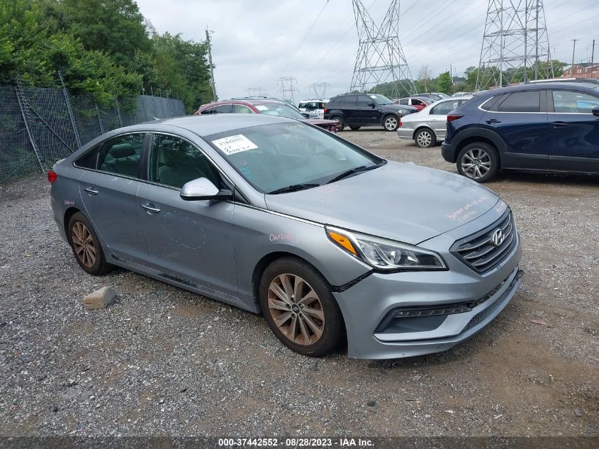 2015 HYUNDAI SONATA 2.4L SPORT - 5NPE34AFXFH047913