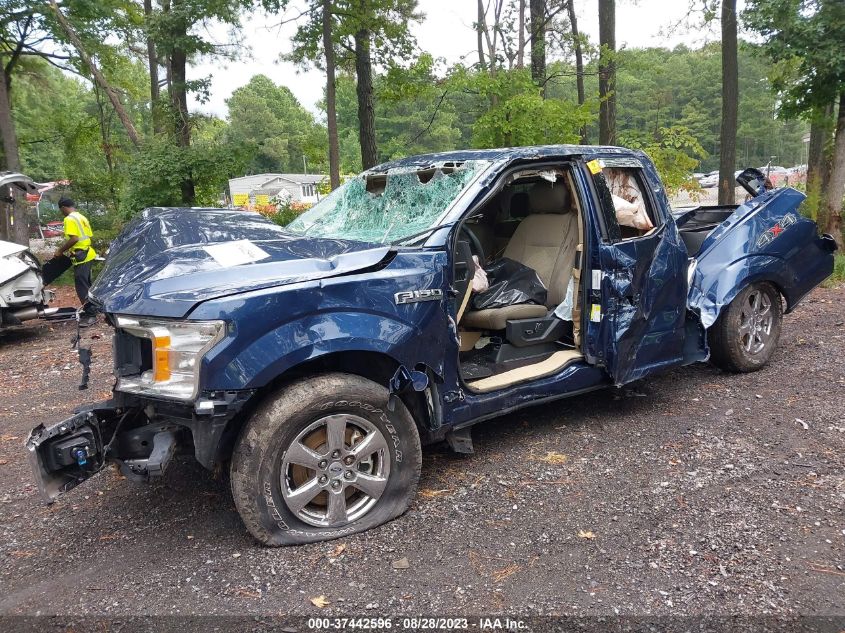 VIN 1FTFX1E56JFB40262 2018 FORD F-150 XL/XLT/LARIAT