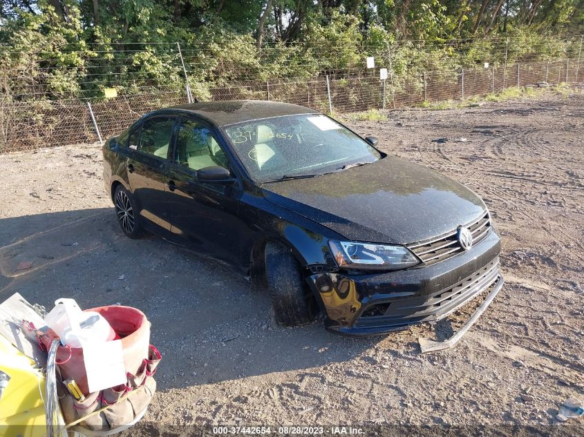 2016 VOLKSWAGEN JETTA SEDAN 1.8T SPORT - 3VWB17AJ8GM244988