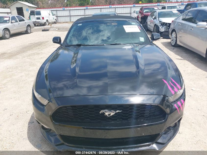 2017 FORD MUSTANG V6 - 1FATP8EM6H5289523