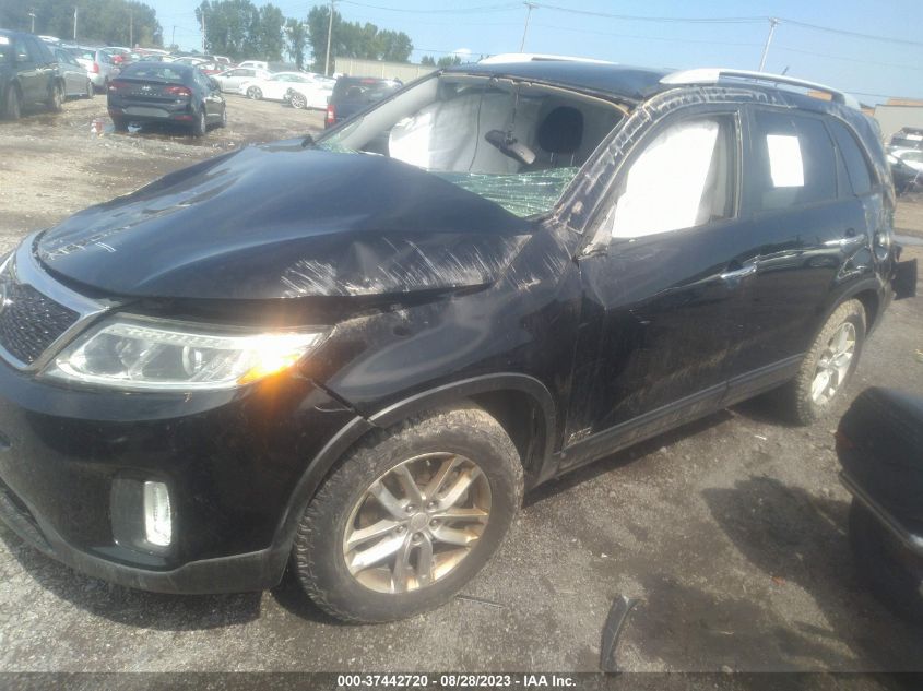 2014 KIA SORENTO LX - 5XYKTCA60EG488856