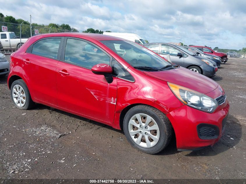 Lot #2536949883 2013 KIA RIO EX salvage car