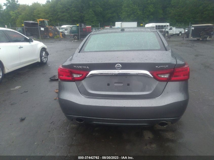 2016 NISSAN MAXIMA 3.5 PLATINUM - 1N4AA6AP2GC383339
