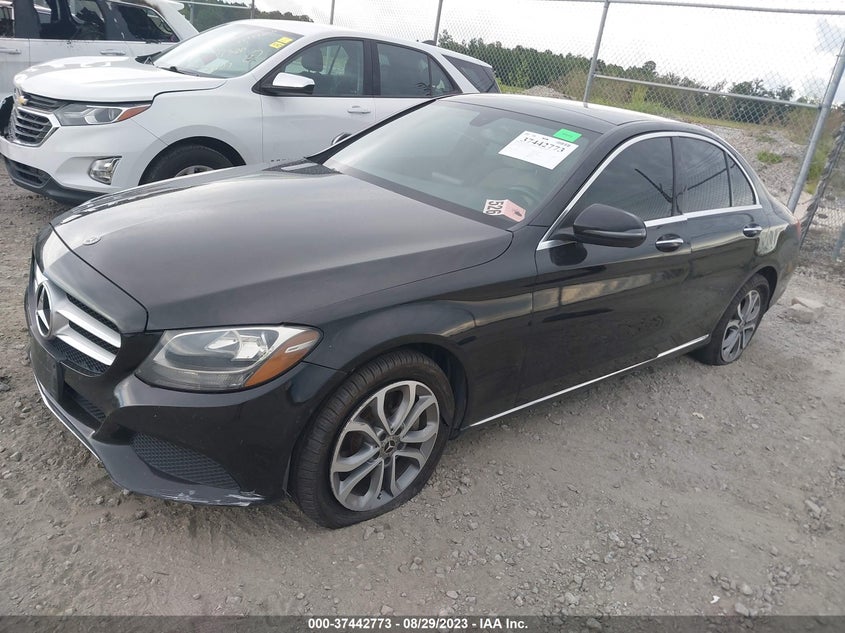VIN WDDWF4KB4JR347333 2018 MERCEDES-BENZ C-CLASS C 300