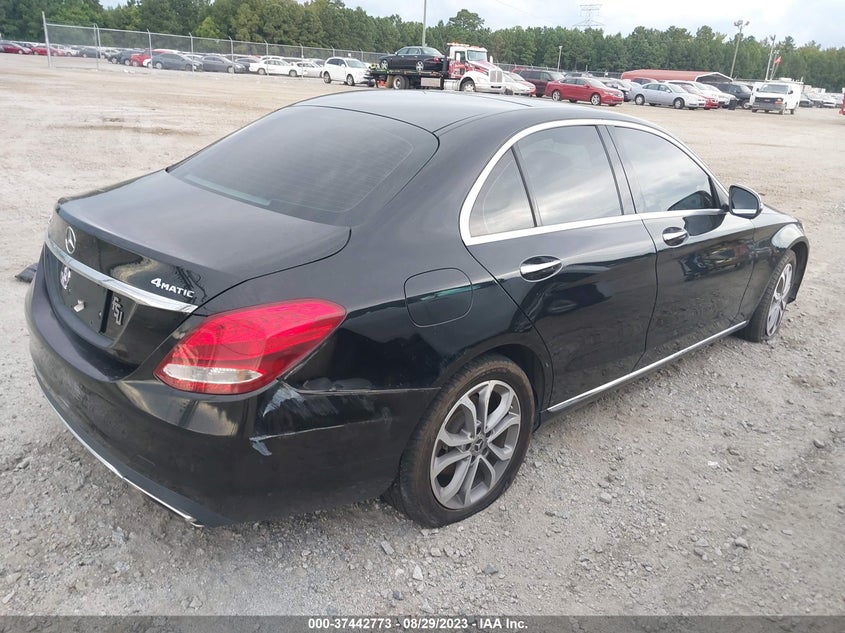 VIN WDDWF4KB4JR347333 2018 MERCEDES-BENZ C-CLASS C 300