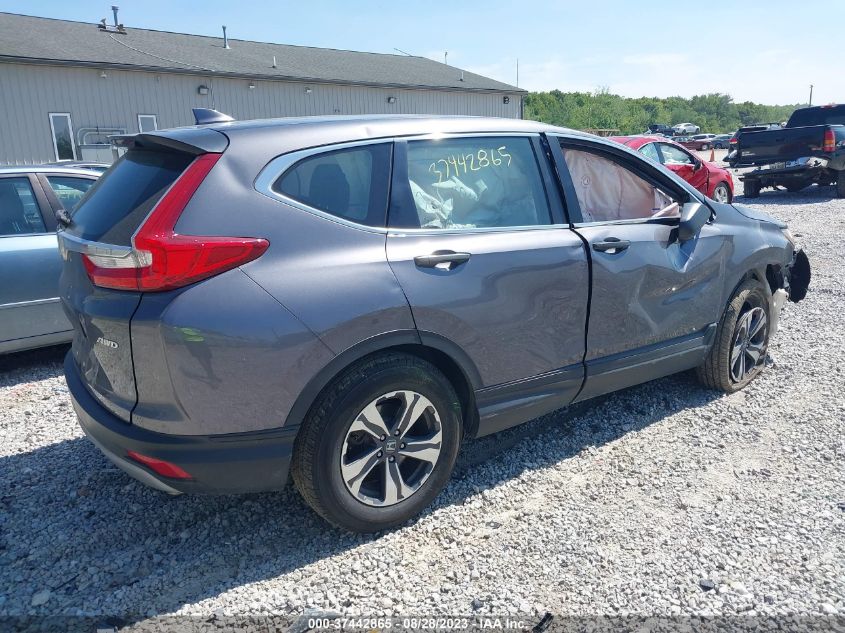 2018 HONDA CR-V LX - 2HKRW6H31JH211462