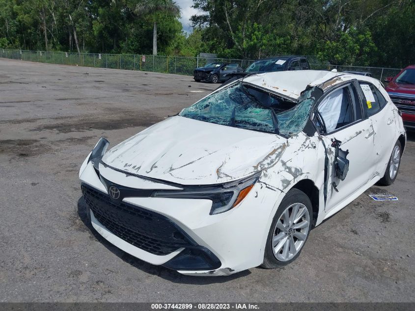 2023 TOYOTA COROLLA HATCHBACK SE JTND4MBE4P3198267