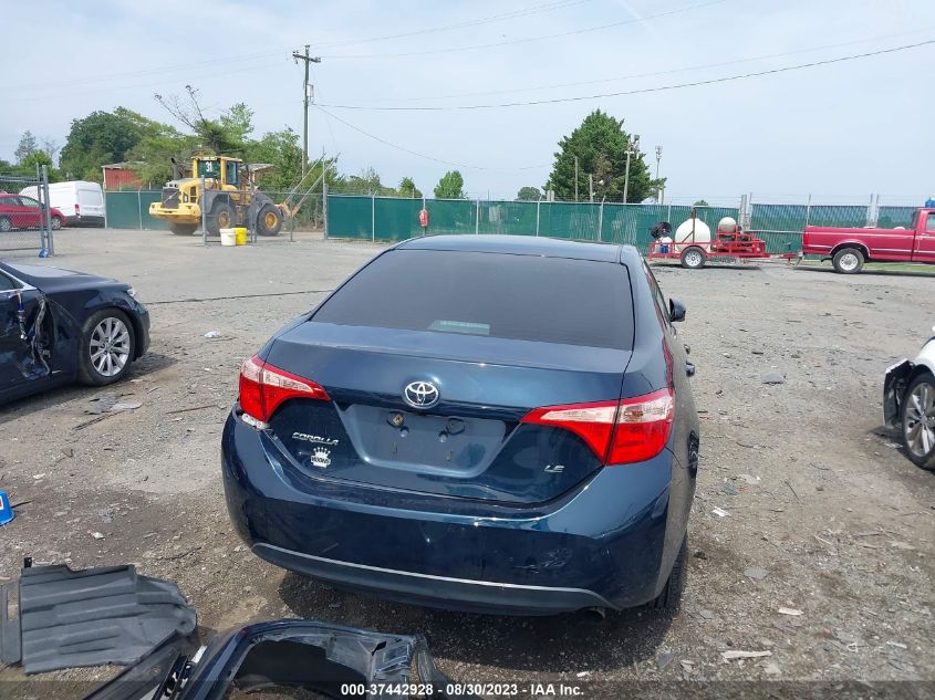 2017 TOYOTA COROLLA L/LE/XLE/SE - 2T1BURHE9HC787582