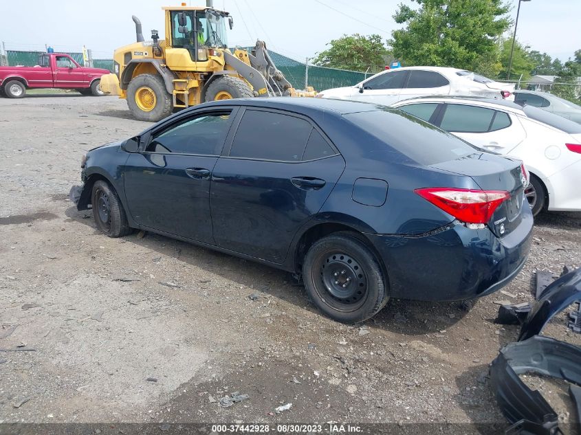 2017 TOYOTA COROLLA L/LE/XLE/SE - 2T1BURHE9HC787582