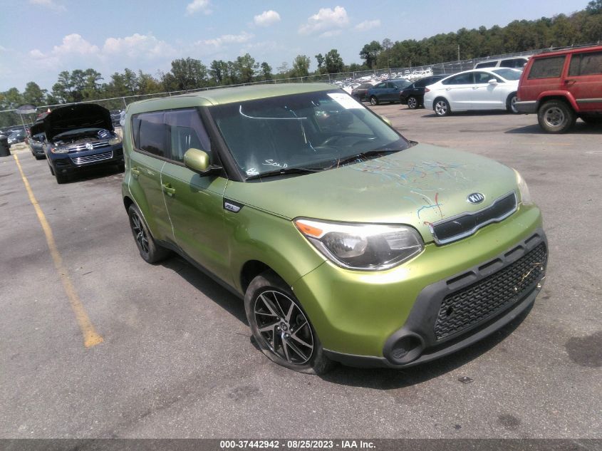 2016 KIA SOUL BASE - KNDJN2A20G7824079