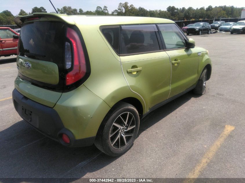 2016 KIA SOUL BASE - KNDJN2A20G7824079