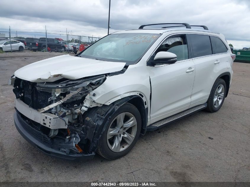 2015 TOYOTA HIGHLANDER LIMITED/LTD PLATINUM - 5TDDKRFH1FS139136